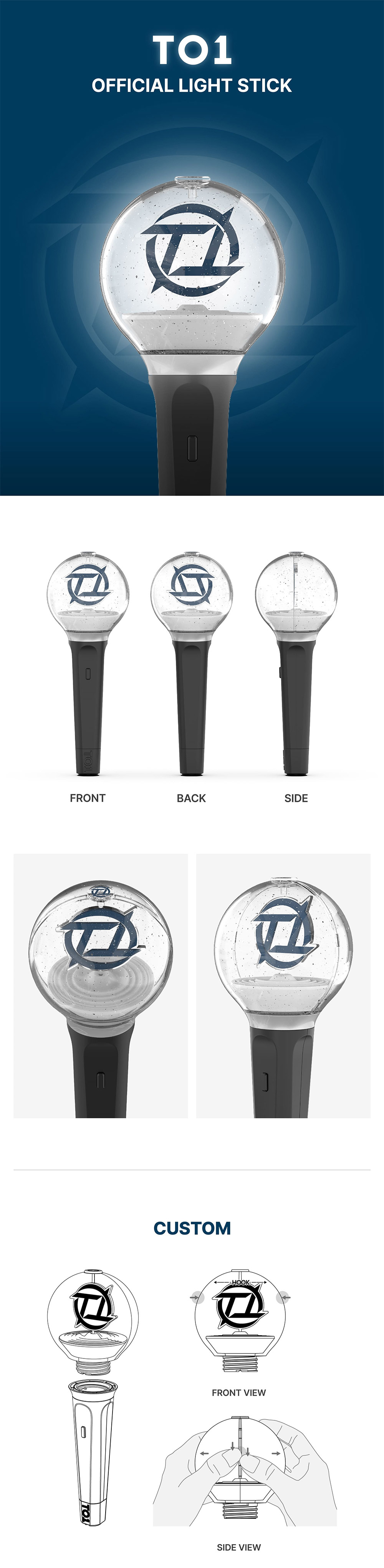 TO1 Official Light Stick